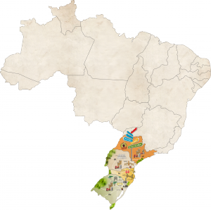 mapa brasil regiao sul 02